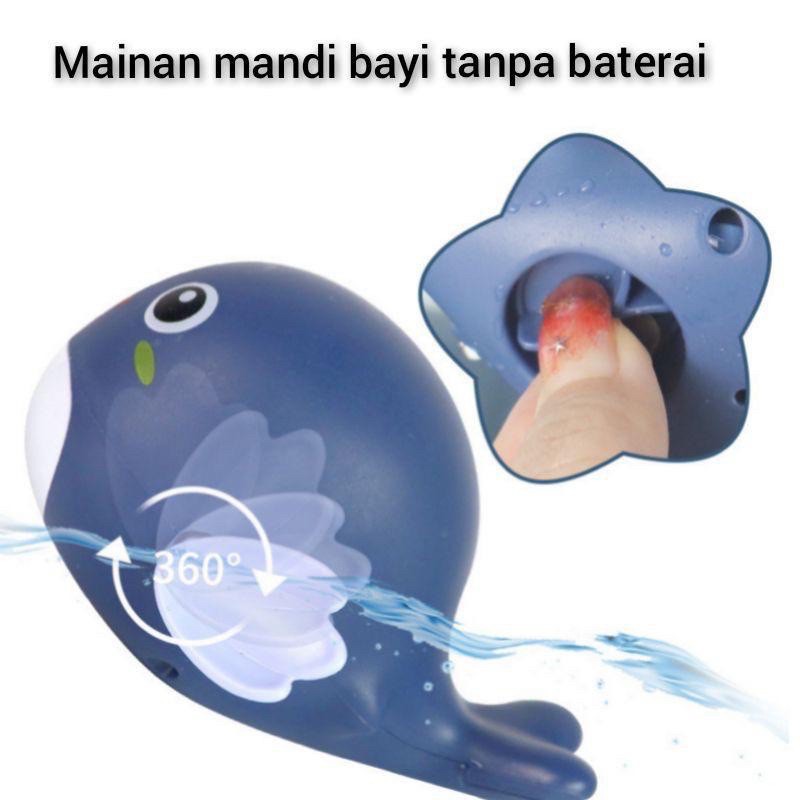 ~ PIYOSHI08 ~ Mainan Mandi Lucu Untuk Anak Bayi Bentuk Ikan Fish Dolphin Berenang / Toy Dolphin MA02