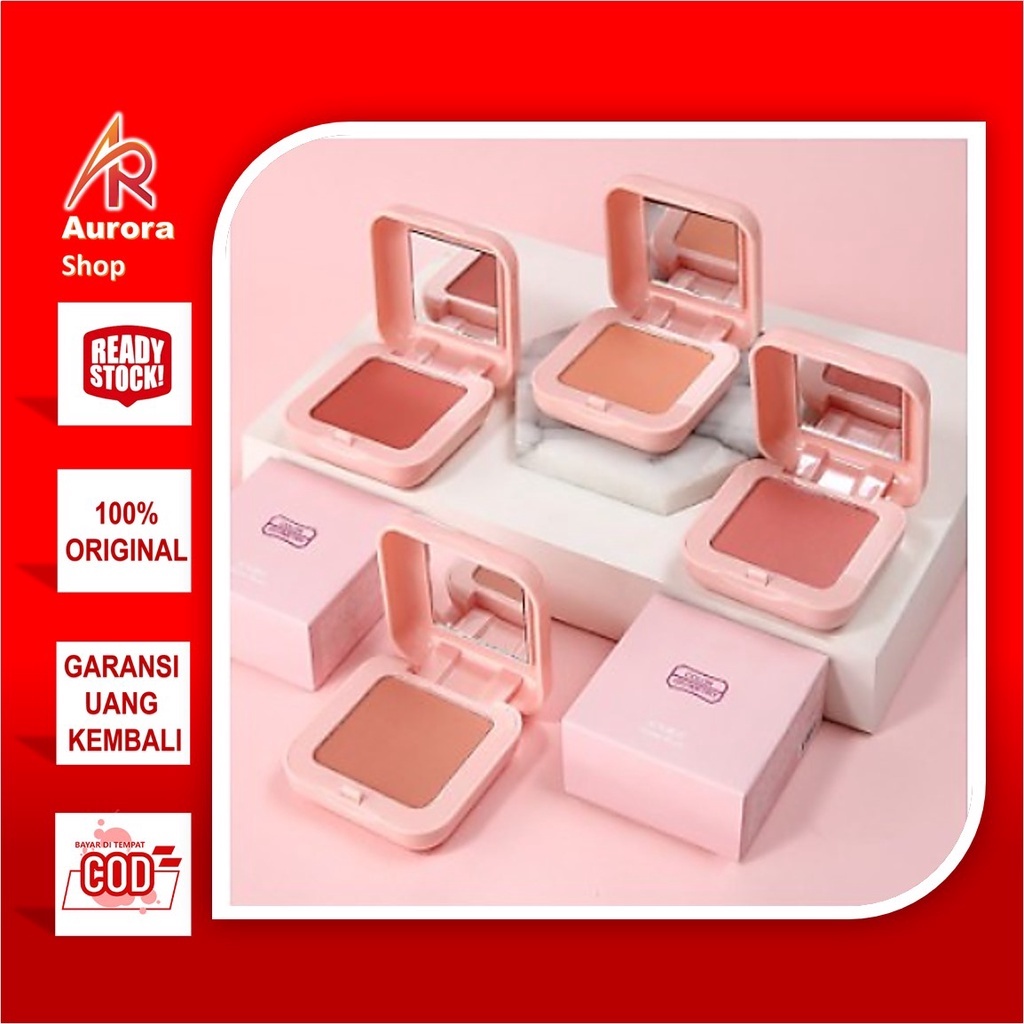 Lameila Candy Natural Orange Rouge Blush 6 Color Choose By Aurora 3042