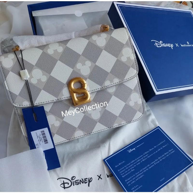 JUAL RUGI  New Dona bag buttonscarves puzzlea disney grey