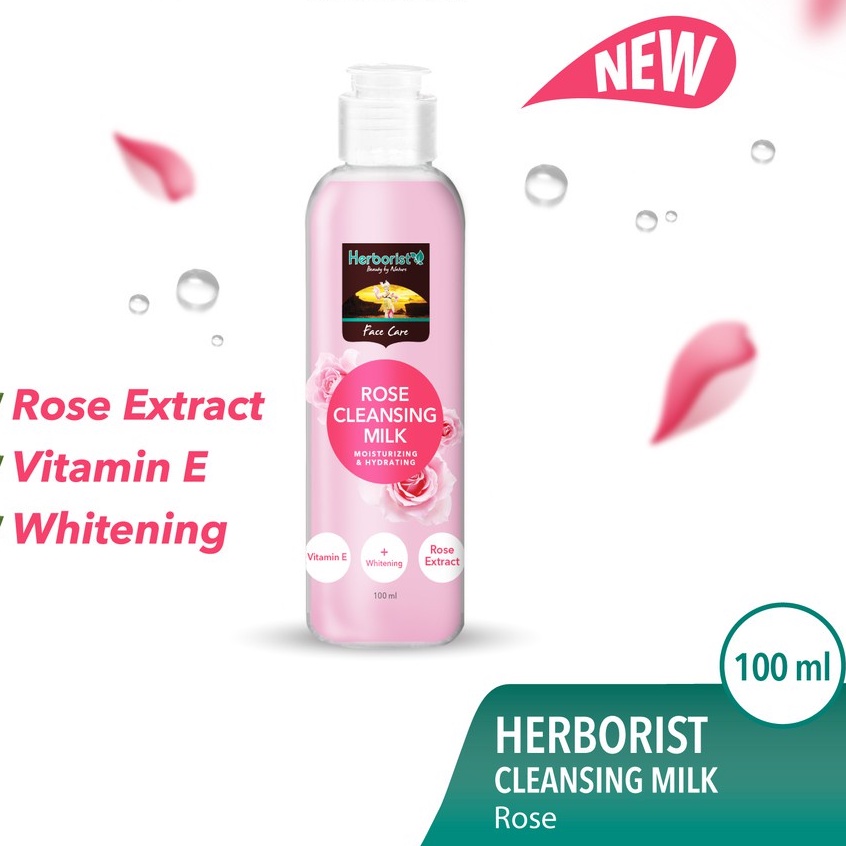 Herborist Cleansing Milk Rose 100ml