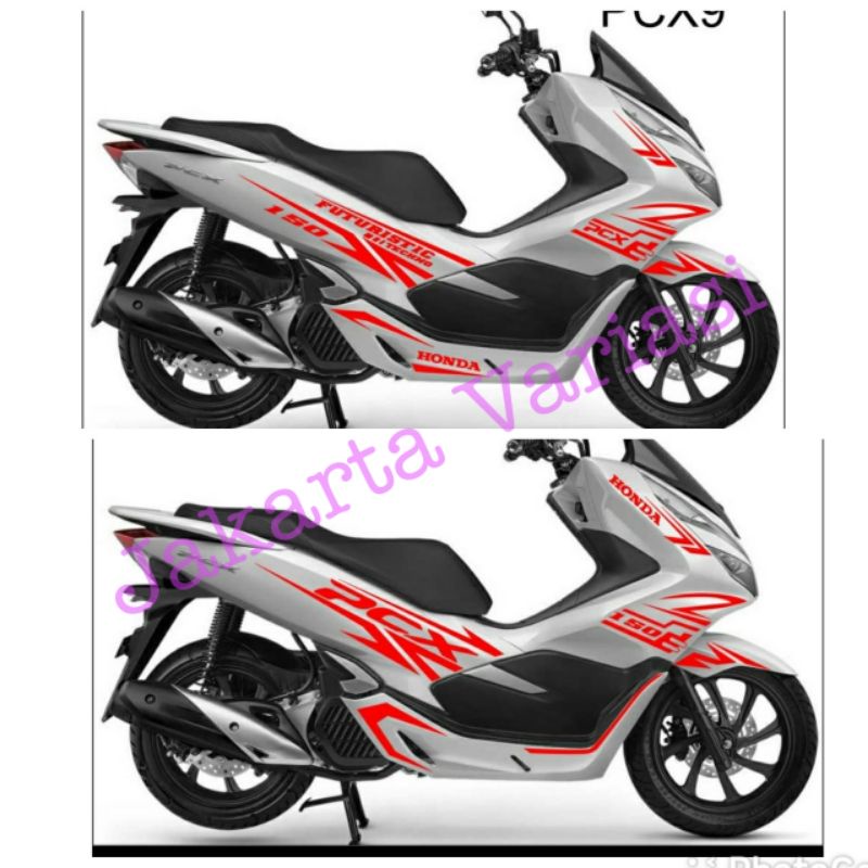 Stiker PCX stiker body motor PCX