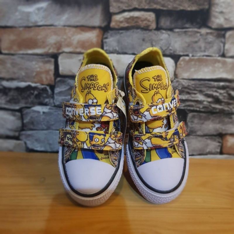 SEPATU ANAK THE SIMPSON PREMIUM QUALITY CONVERSE ANAK THE SIMPSON