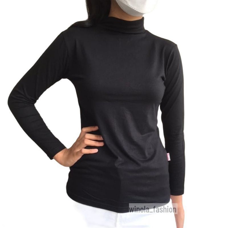 manset lengan panjang turtle neck ms 305