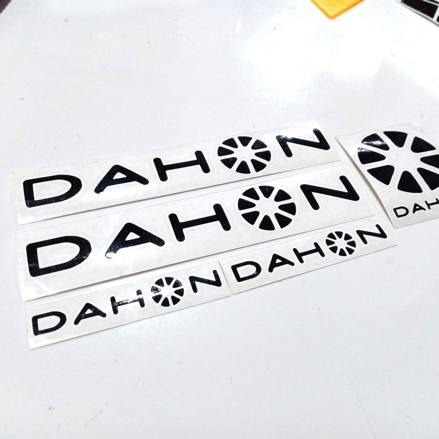 STIKER / CUTTING STICKER DAHON BIKE / SEPEDA DAHON PAKET By ADN