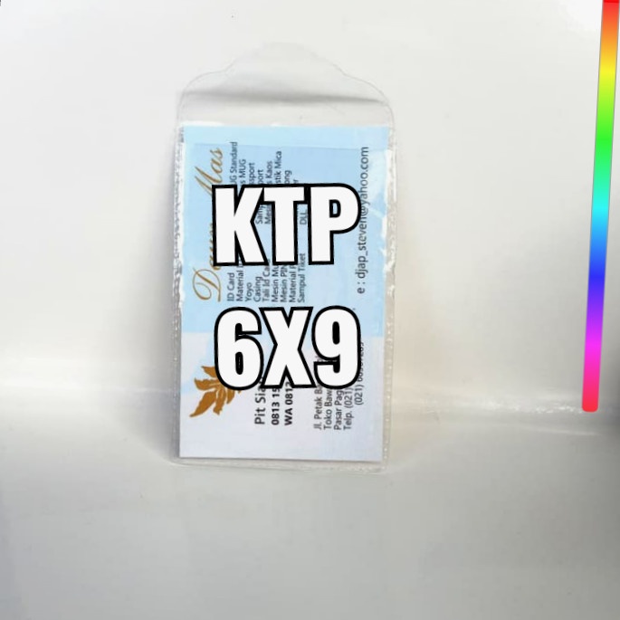 

Berkualitas Kantong Ktp 6 X 9 Cm Ketebelan Bahan 0.9 Trendi