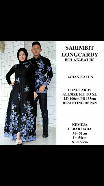 COUPLE SARIMBIT LONGCARDY BUKETAN