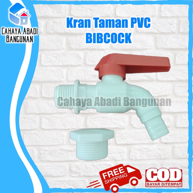 Kran Keran Air Taman PVC Bibcock