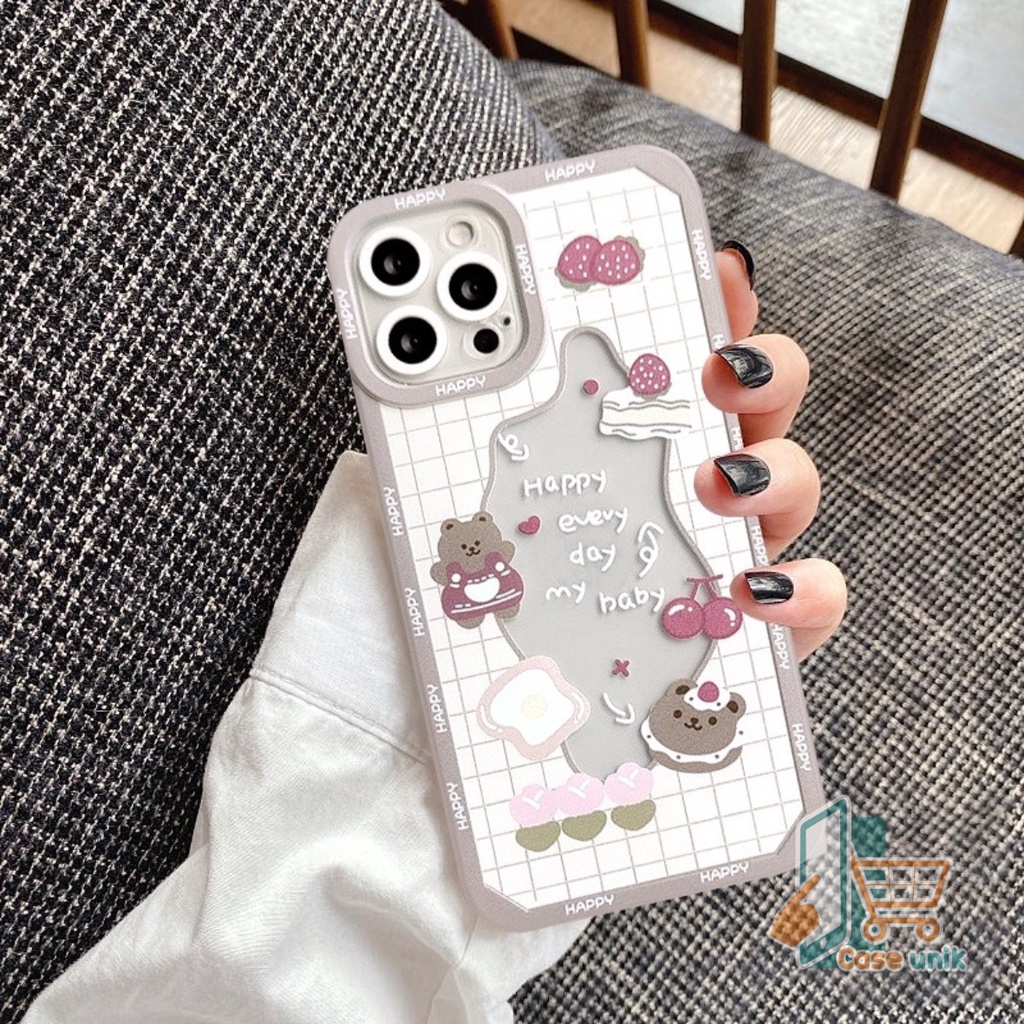 SS106 SOFT CASE DESAIN KUE STRAWBERRY CHERRY SAMSUNG A10 A04E A04 A04S A02S A03 CORE A03S J2 PRIME GRAND PRIME A10S M01S A11 M11 A12 M12 A20S A21S A22 A31 A31F A32 A13 A23 A33 A50 A51 A52 A53 CS4592