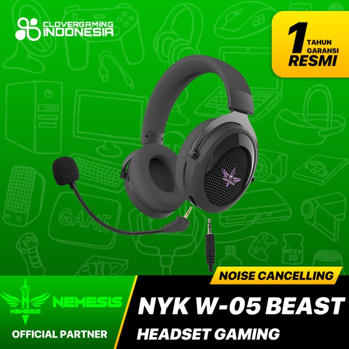 NYK W50 Beast Wireless &amp; Wired RGB - Gaming Headset