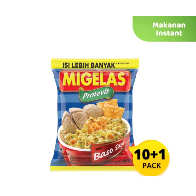 

Mie gelas rasa baso sapi renceng 10+1