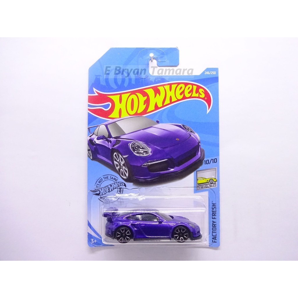 Hot Wheels PORSCHE 911 GT3 RS Ungu