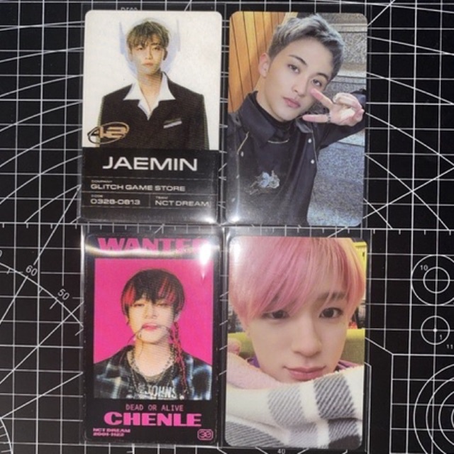 wts jeno glitch selimut mark scratch lenti jaemin chenle