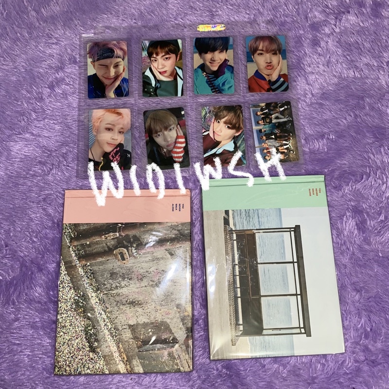 [baca desk] bts ynwa album pc ot7 rm jin suga jhope jimin tae jk