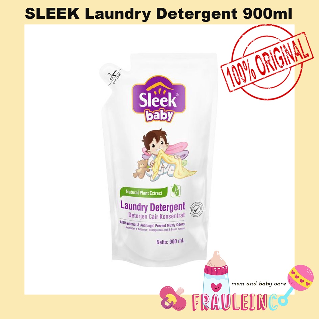 *FRAULEINCO* SLEEK Laundry Detergent 900ml