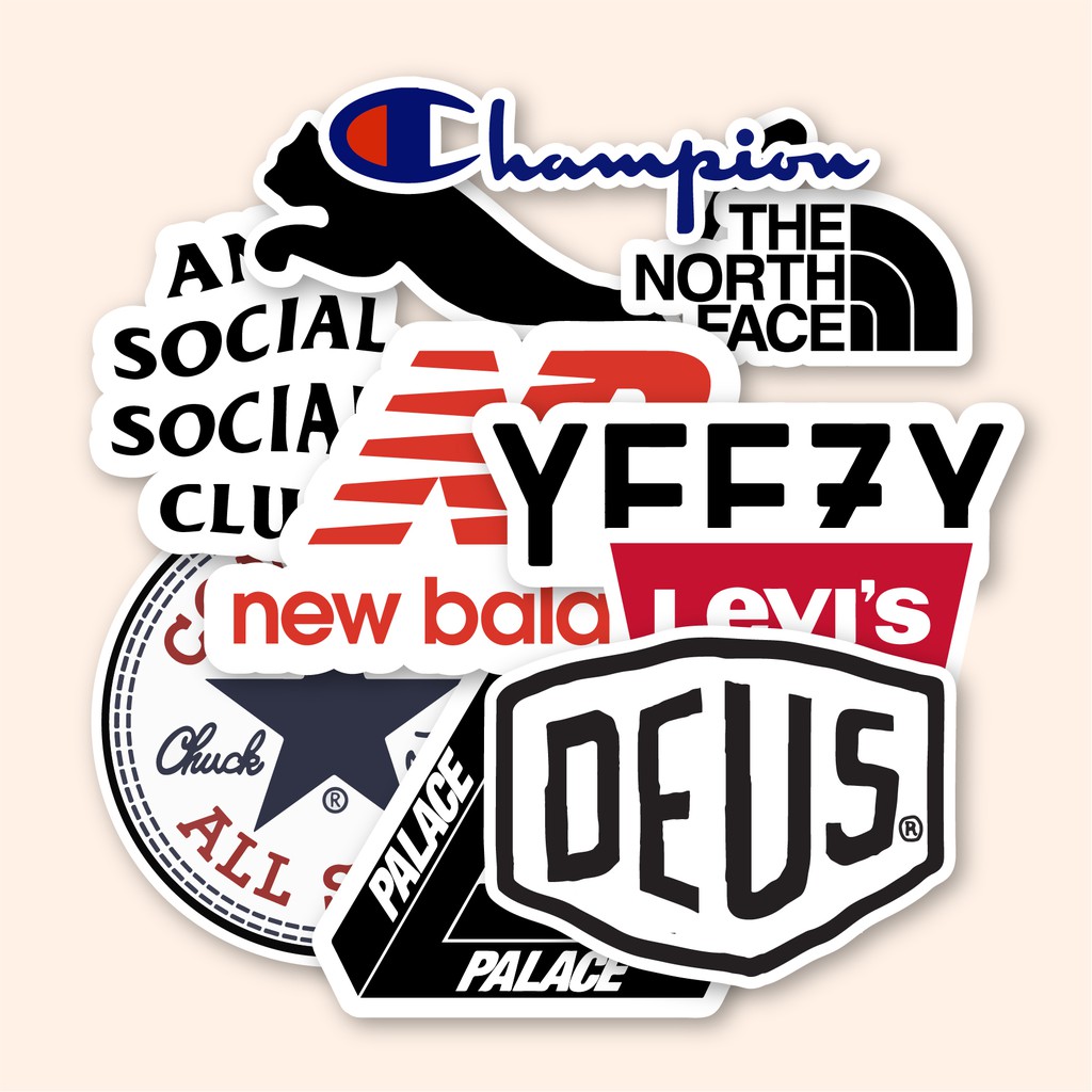 

STICKER/STIKER CUTTING AESTHETIC PACK HYPEBEAST LOGO v2 - FOR TUMBLR/HELM/LAPTOP/CASE/HP
