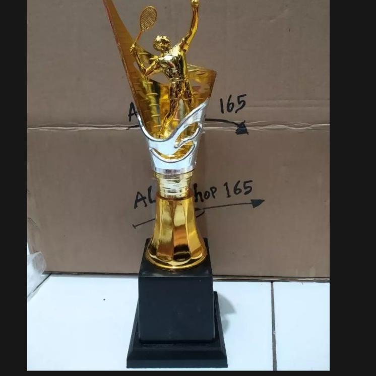 Recomended.. trophy piala badminton satuan