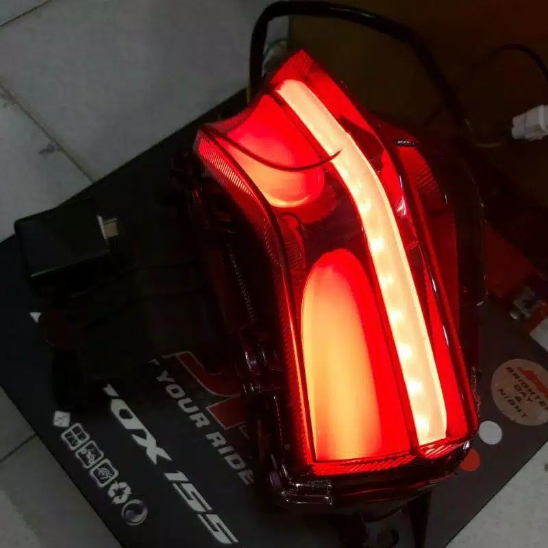 LAMPU STOP AEROX LED JPA 3IN1 PNP