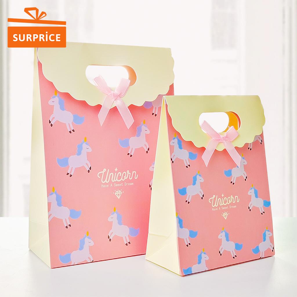 

Surprice Paper Bag Mini 14.5x21x7cm / Goodie Bag / Tas Kado / Totebag Ultah