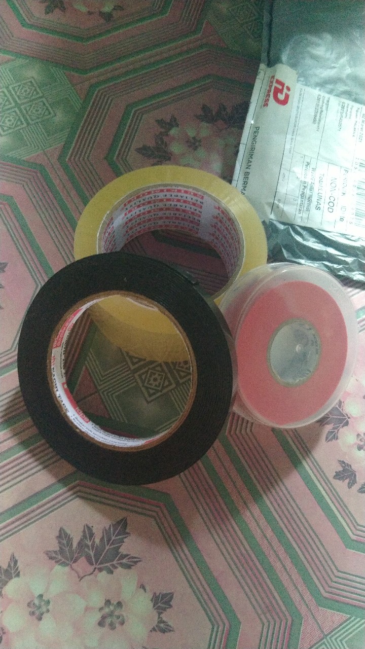 Isolasi Listrik Nachi 19mm X 20meter Black / Pvc Tape