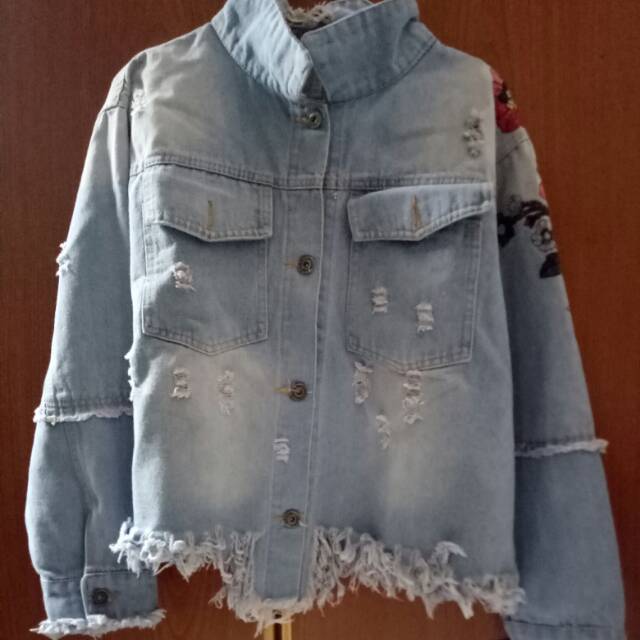 PRELOVED JAKET JEANS NUMBER 61