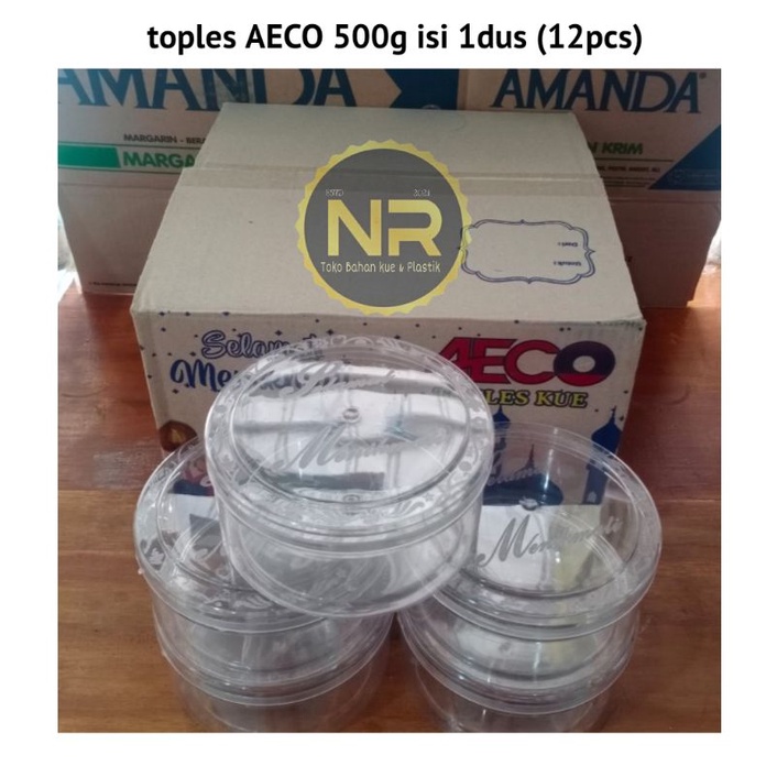 toples AECO 500g toples bulat nastar