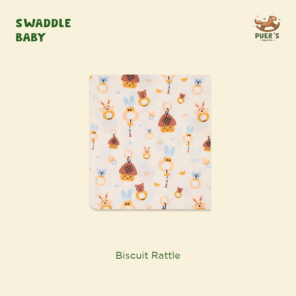 BEDONG BAYI (SWADDLE BABY) PUER'S BISCUIT RATTLE