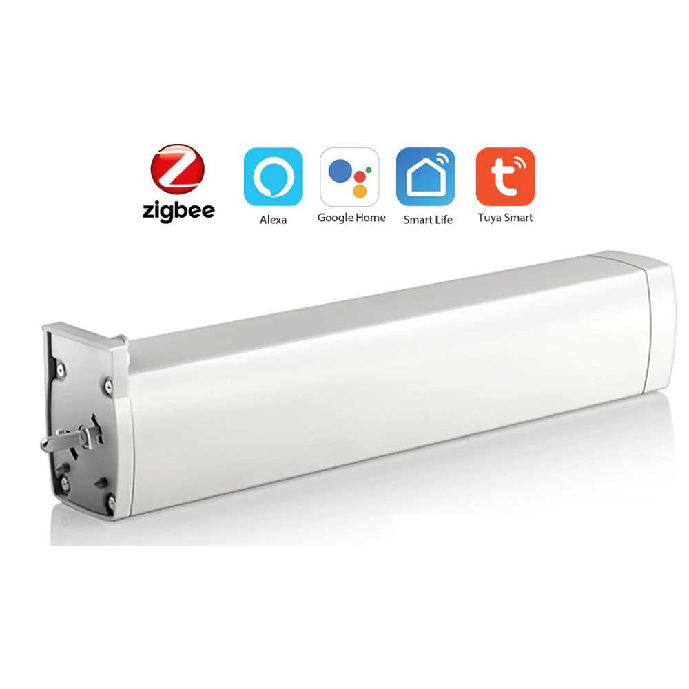 Zigbee Tuya Smart Curtain Motor Penutup Gorden Otomatis - ZB-DJ-1 5 Apps control