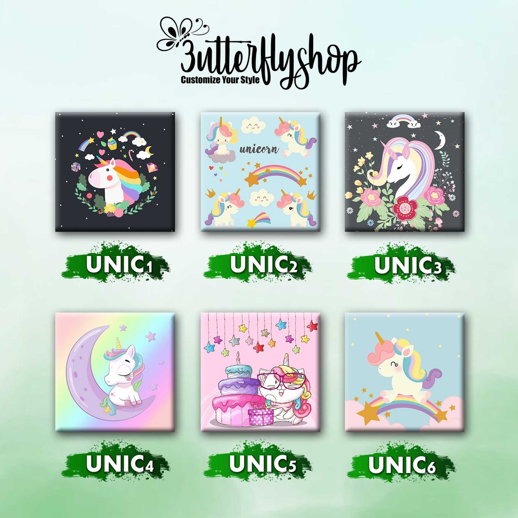 [DECOR] Unicorn dekorasi foto hiasan dinding poster tempelan Pajangan kayu