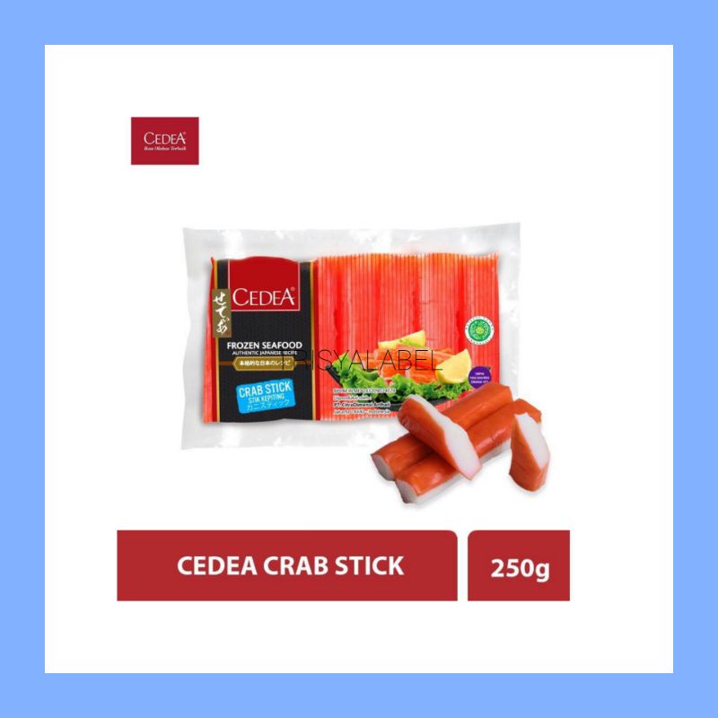 

250gr Crabstick Cedea | Frozen Food | TRISYALABEL