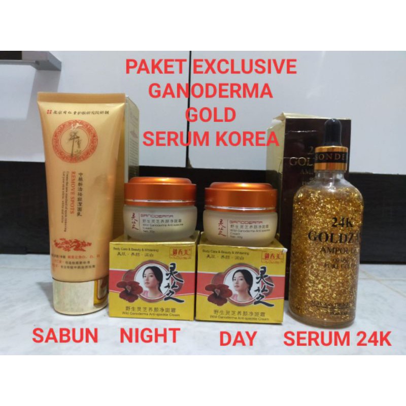 PAKET GANODERMA KOMPLIT 4PCS YU CHUN MEI GOLD