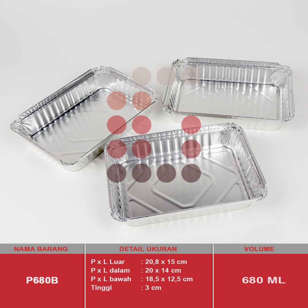 alumunium foil cup P680B