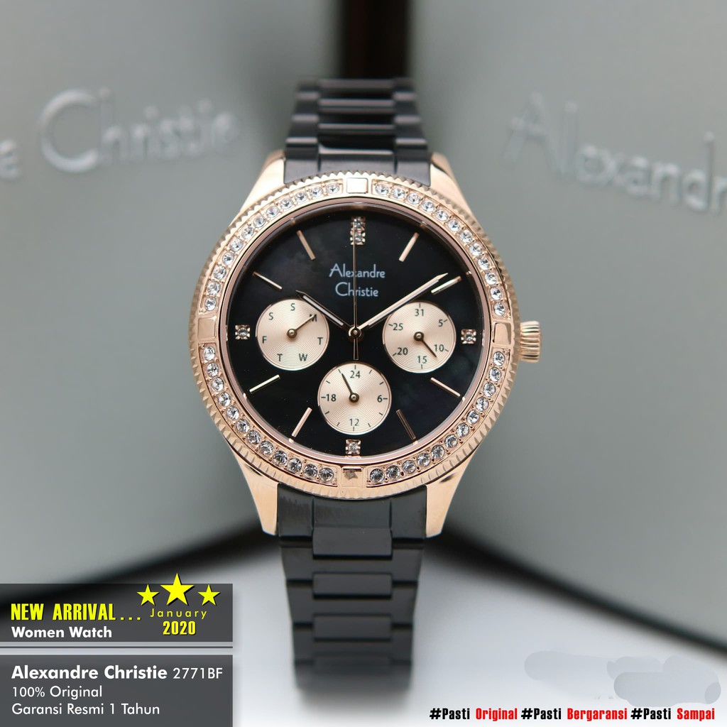 Alexandre Christie AC 2771 Jam Tangan Wanita Alexander AC2771 Original Water Resist