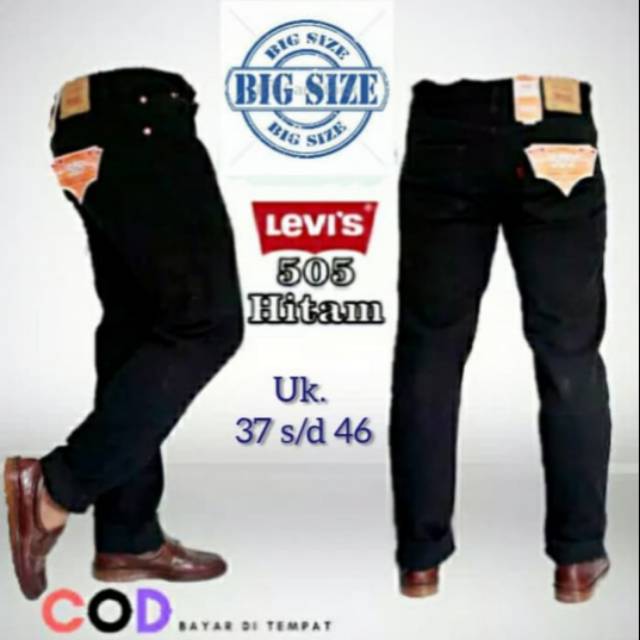 Celana jeans standar jumbo-celana jeans panjang pria jumbo-celana levis pria jumbo