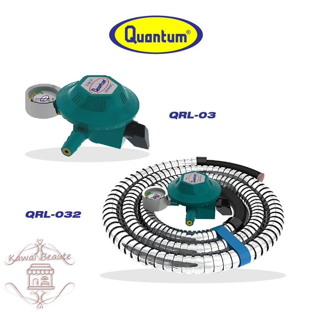 Quantum QRL-03 Regulator Gas LPG + Meter