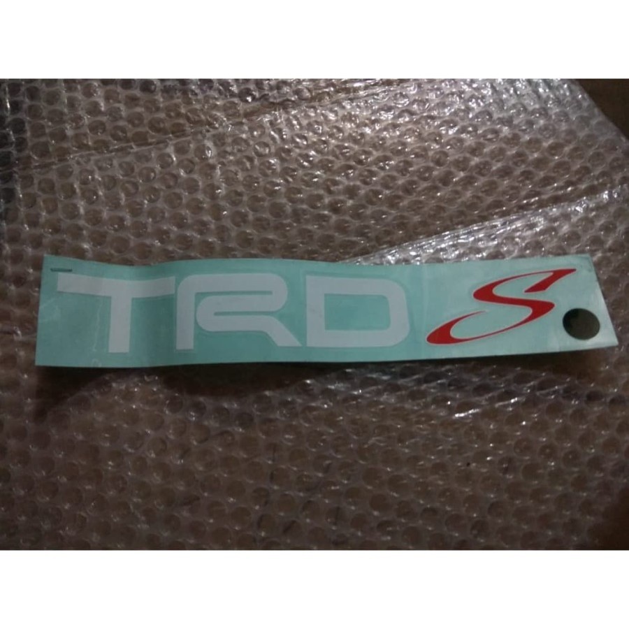 STIKER TRD PZ046BZ504TM TOYOTA AGYA 2015-2017