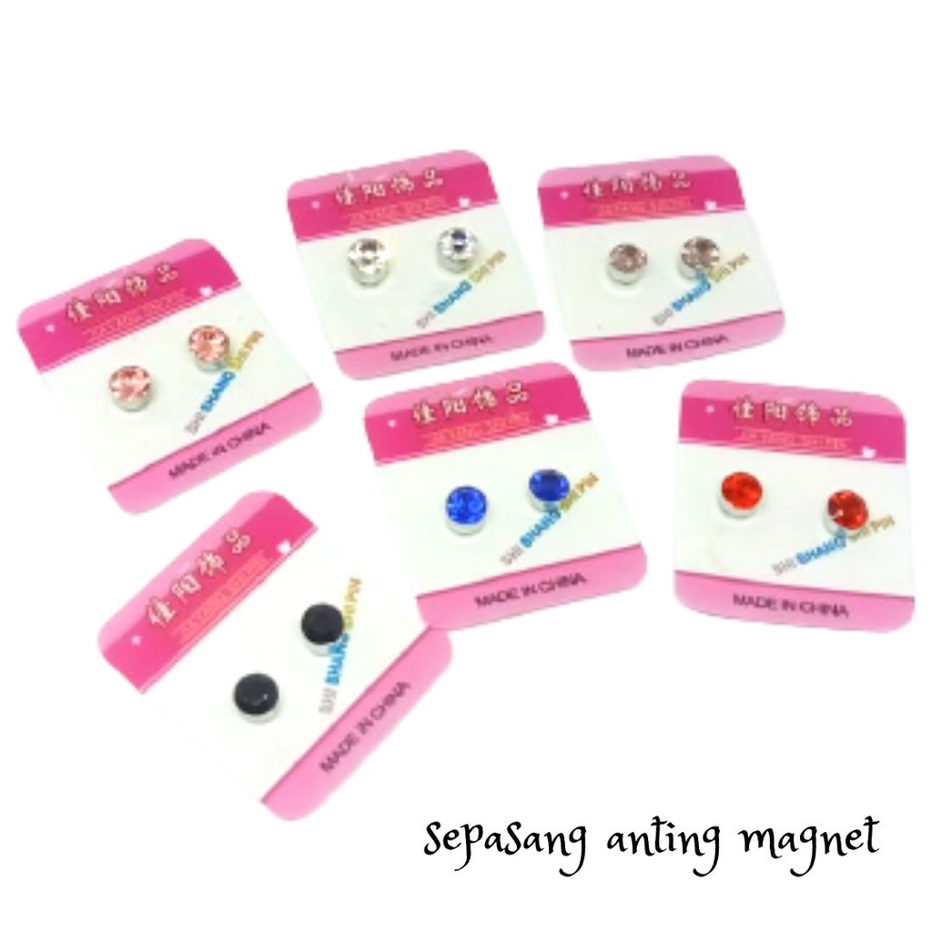 ANTING MAGNET.SEPASANG ANTING MAGNET.ANTING MAGNET PRIA.ANTING MAGNET WANITA