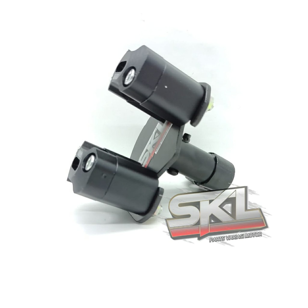 Adaptor Stang Cnc Dudukan Stang Matic Bebek Universal Honda Yamaha Dan Suzuki Stang Trondol Cnc