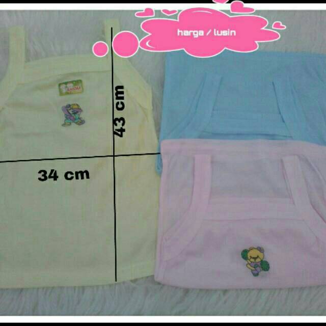 6 Pcs Kaos Dalam Anak Perempuan , Singlet Tank Top Anak , Singlet Anak Cewek