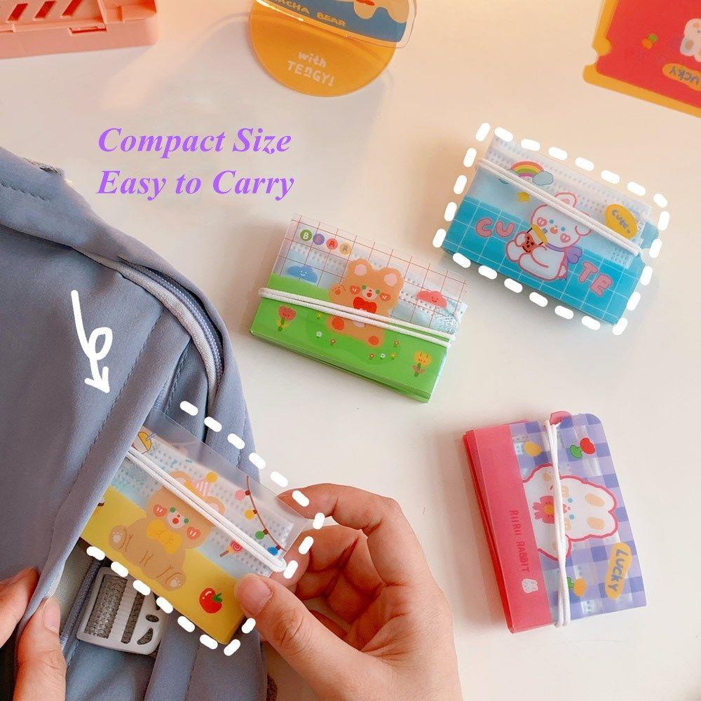 Solighter 1/5Pcs Klip Penyimpanan Wadah Sementara Holder Cover Tahan Debu Lipat