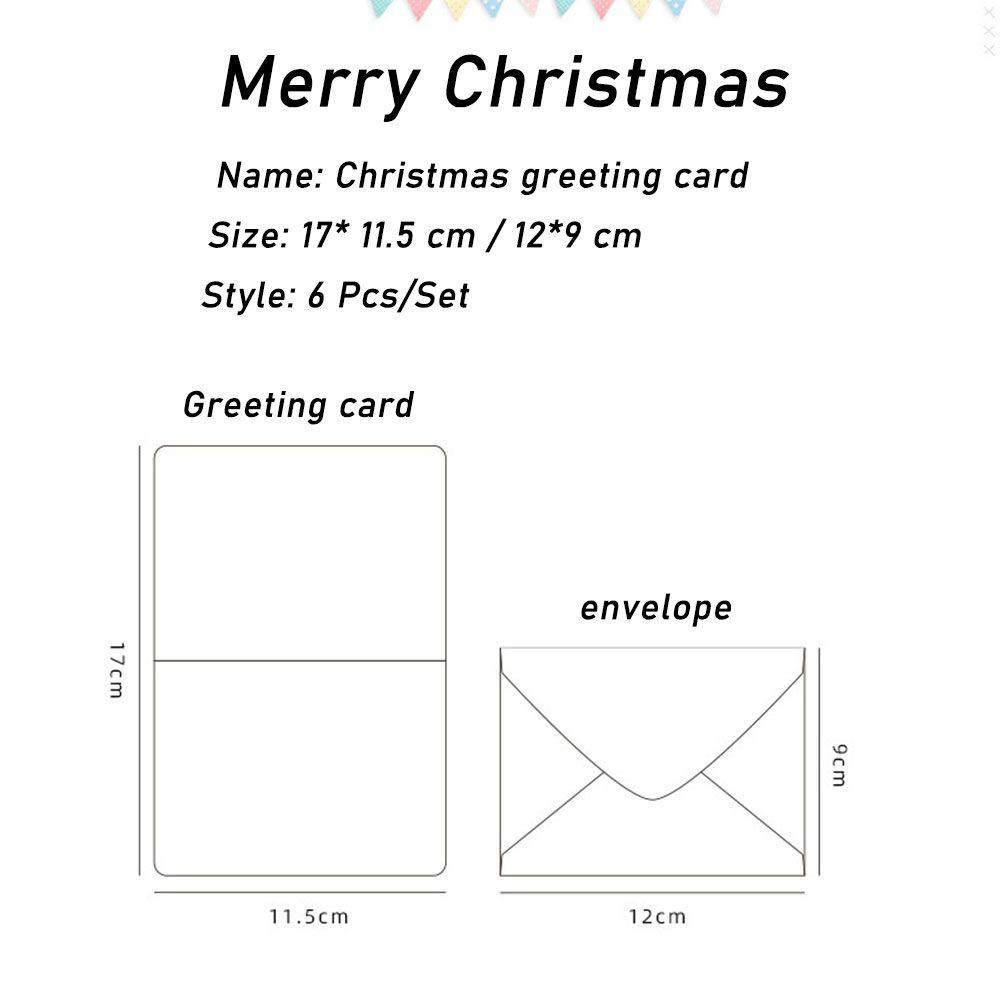 Amplop Ucapan Terima Kasih SOLIGHTER Christmas New Creative