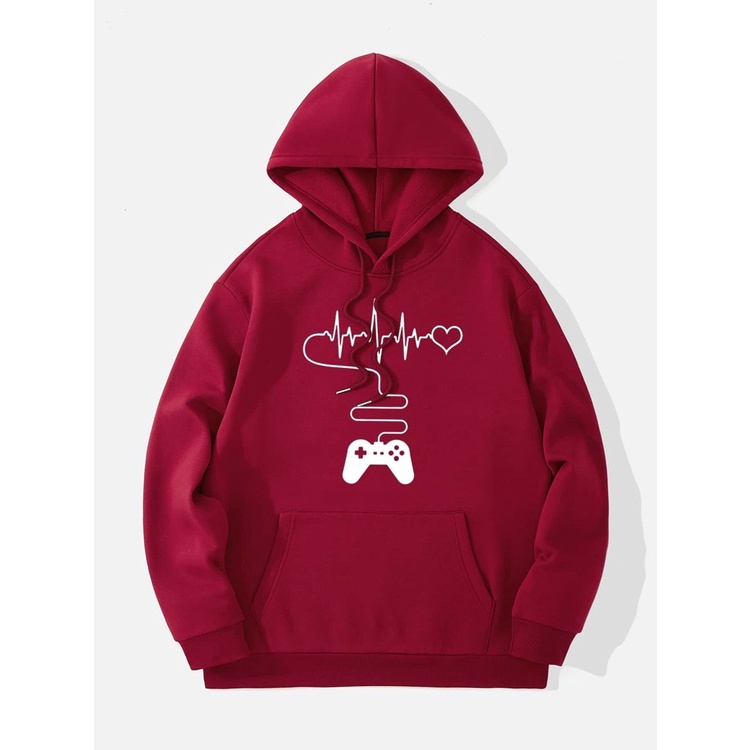 JOSTIK GAME Jumper Hoodie II JOSTIK GAME Sweater Hoodie II Sweter Oblong Topi Sz M - XL ( Pria &amp; Wanita / Anak &amp; Dewasa )