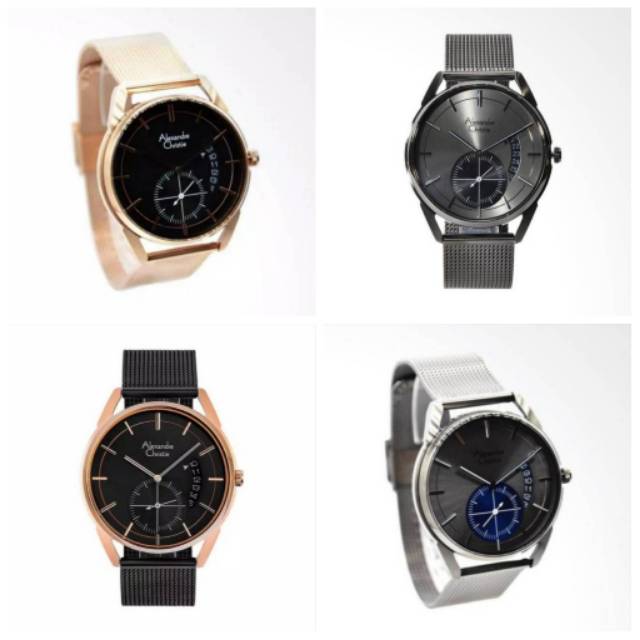 Jam Tangan Alexandre Christie 8548 Pria Original