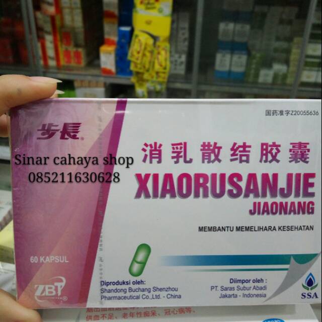 Buchang Xiaoru sanjie Jiao nang Capsule - untuk kanker payudara