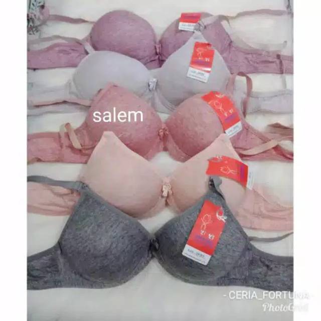 BRA BH UKURAN STANDAR TANPA KAWAT BUSA TIPIS READY COD TERMURAH(bra kode 1)