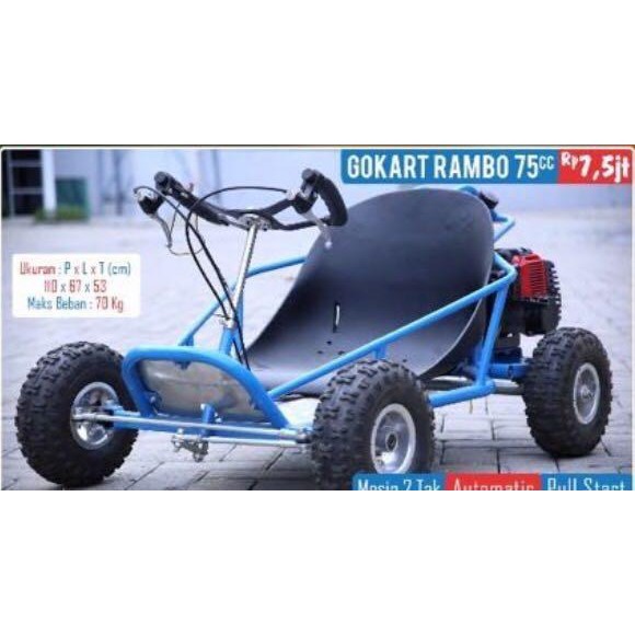 Rambo Kart 75cc,SEMAKIN PERCAYA DIRI