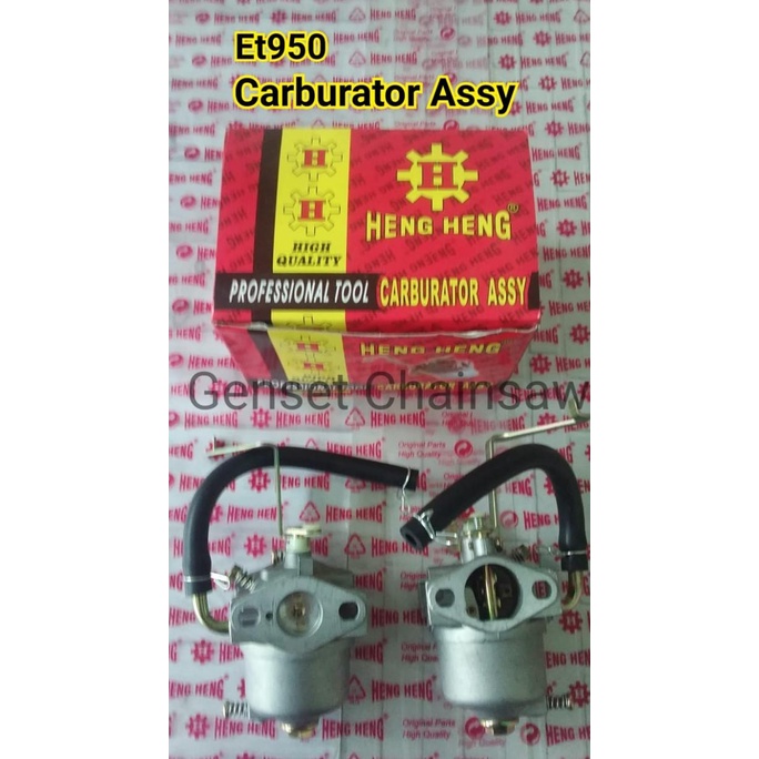 karburator/carburator assy mesin genset 2 tak et950/et950 carburator terlaris