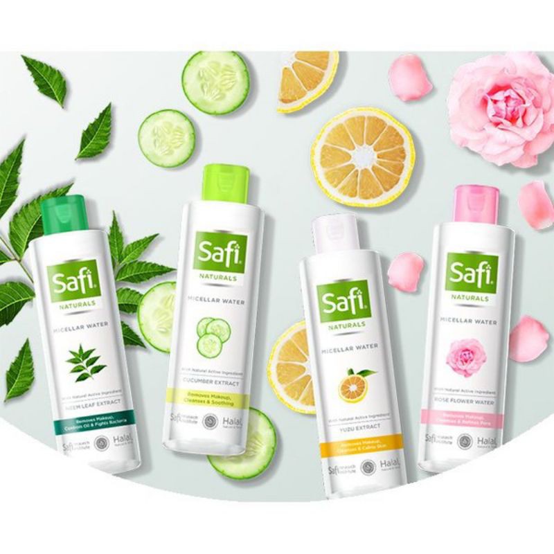 SAFI/SAFI MICELLAR WATER/MICELLAR/MICELLAR WATER/MICELAR WATER/PEMBERSIH MAKE UP/PEMBERSIH WAJAH