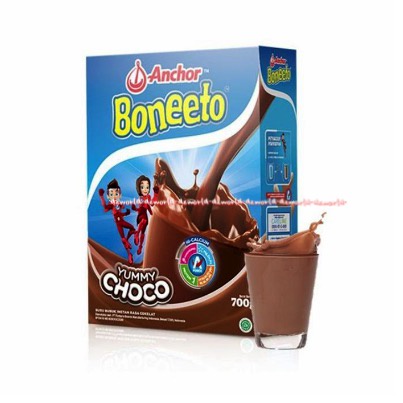 Boneeto Anchor 700gr Susu Boneto Vanila Bubuk Creamy Vanilla Yummy Choco Boneto Coklat Chocolate Ancor