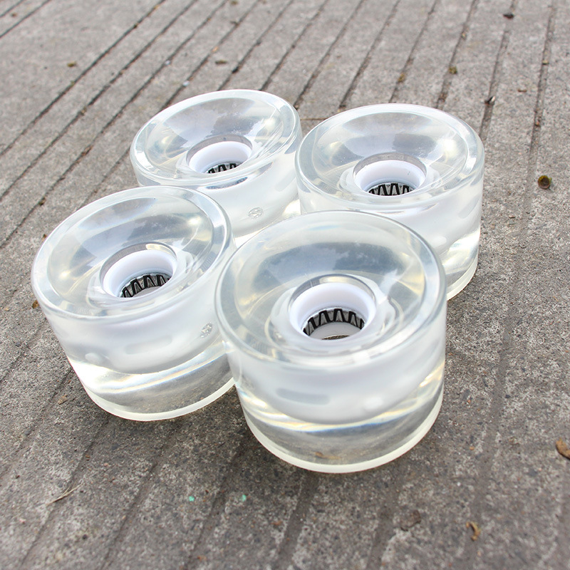 4pcs Roda skateboard 78a 6045mm Bahan Pu