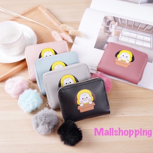 (COD) Dompet Wanita Dompet Kartu Import Murah Dompet Koin Cantik Women Fashion